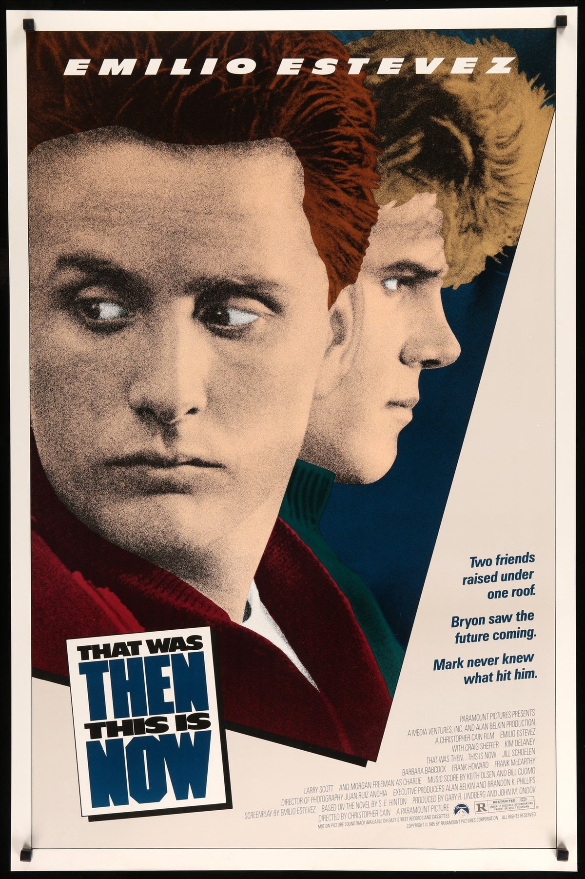 That Was Then...This is Now (1985) original movie poster for sale at Original Film Art