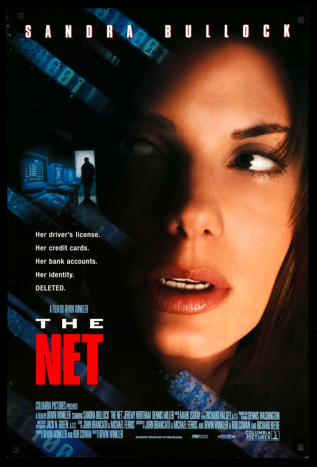 Net (1995) original movie poster for sale at Original Film Art