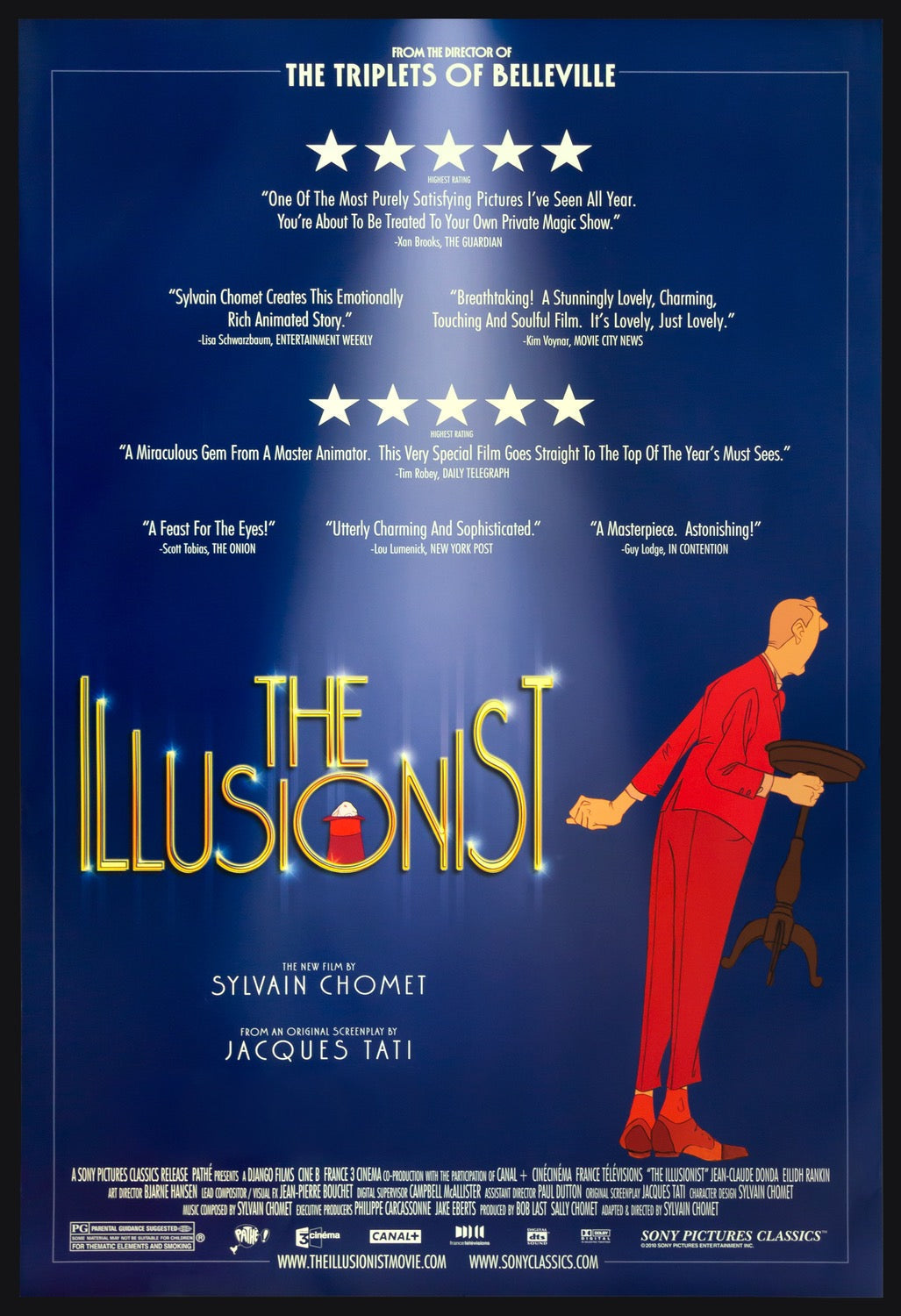 Illusionist (2010) original movie poster for sale at Original Film Art