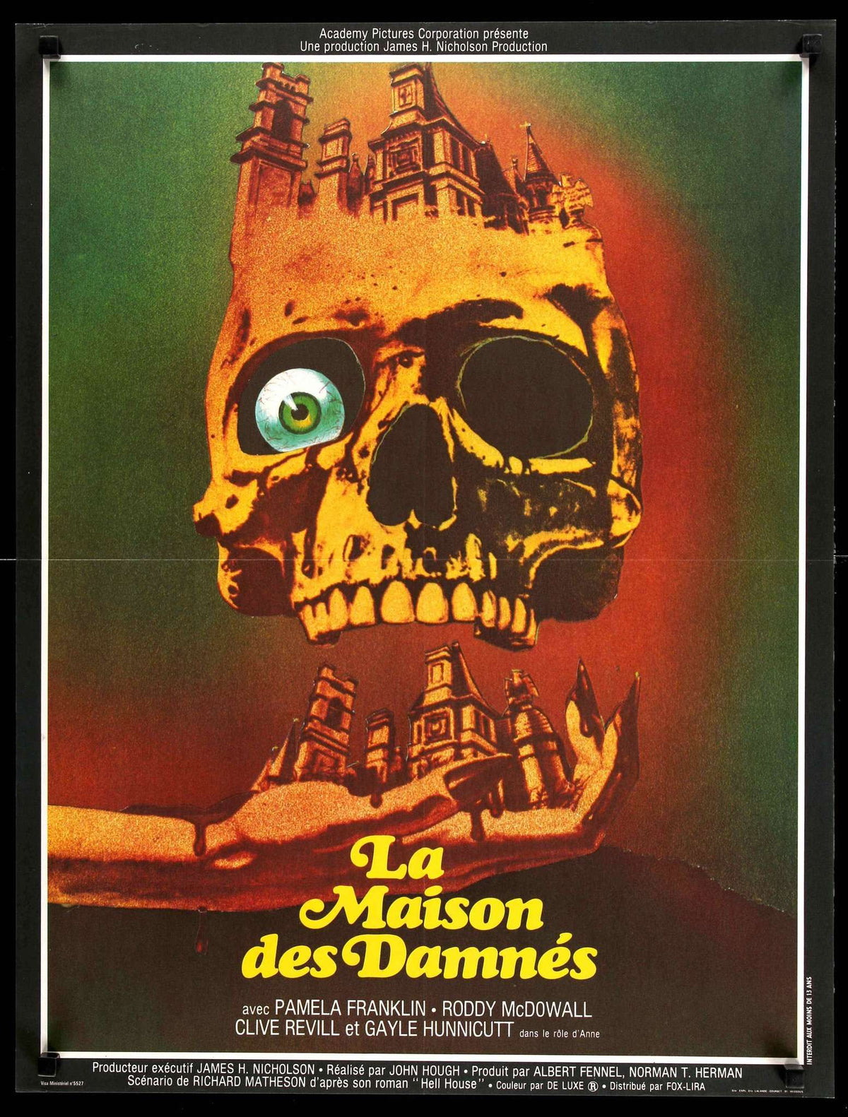 Legend of Hell House (1973) original movie poster for sale at Original Film Art