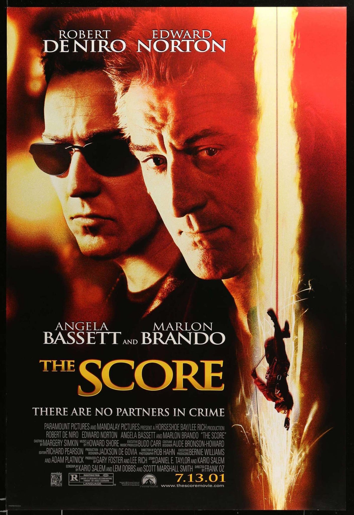 Score (2001) original movie poster for sale at Original Film Art
