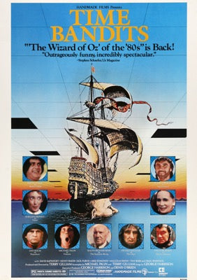 Time Bandits (1981) original movie poster for sale at Original Film Art