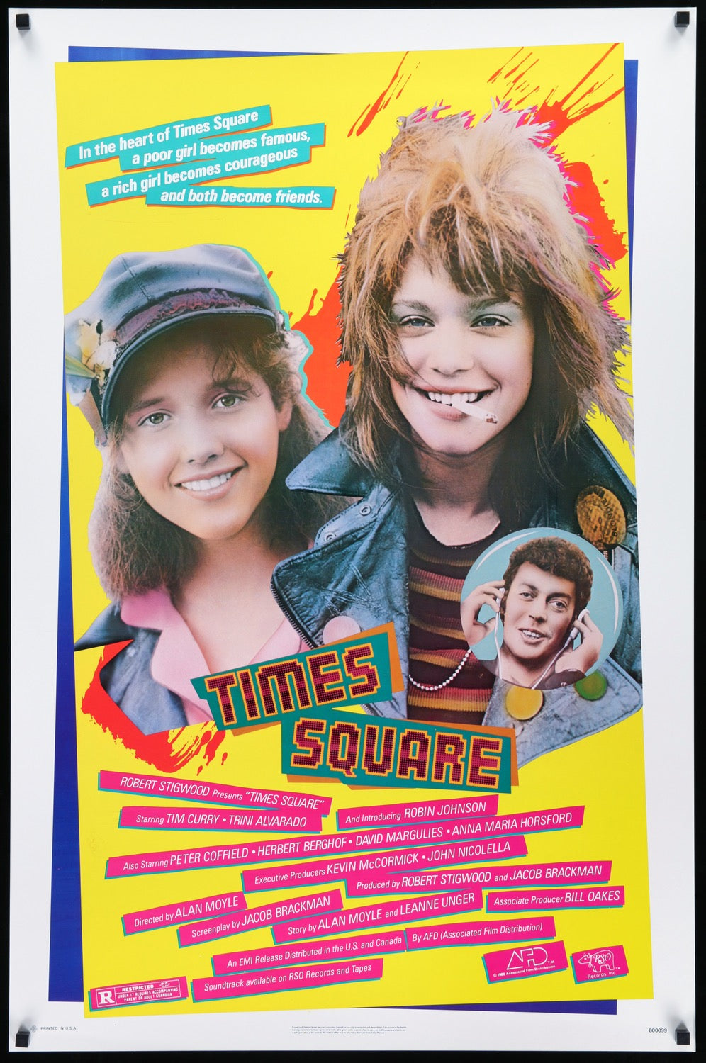 Times Square (1980) original movie poster for sale at Original Film Art - Vintage Movie Posters