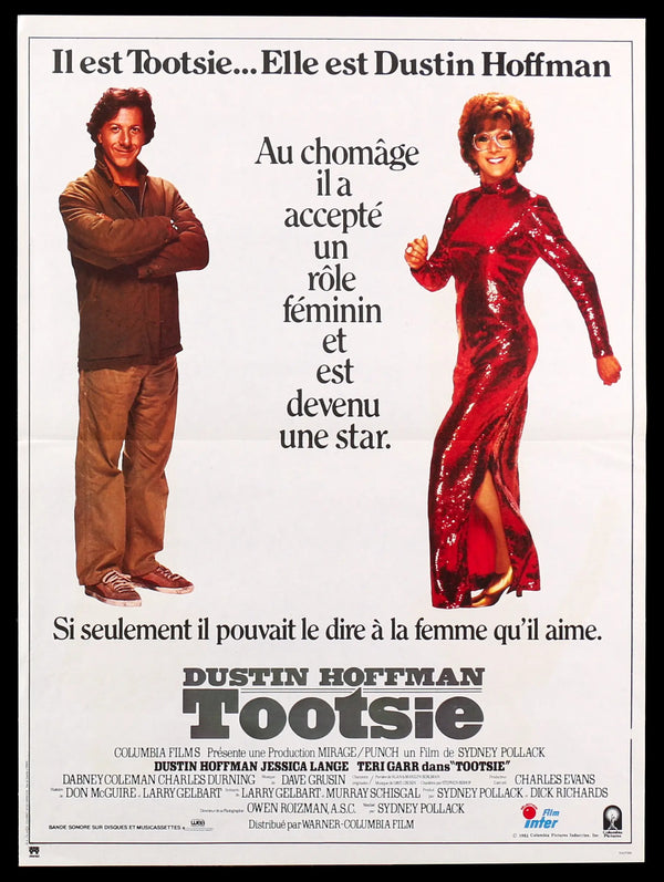 Tootsie (1982) Original French Petite Movie Poster - Original Film