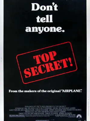 Top Secret (1984) original movie poster for sale at Original Film Art