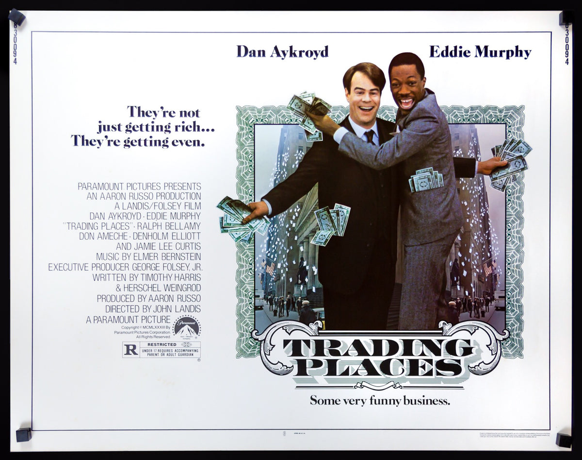 Trading Places (1983) original movie poster for sale at Original Film Art - Vintage Movie Posters