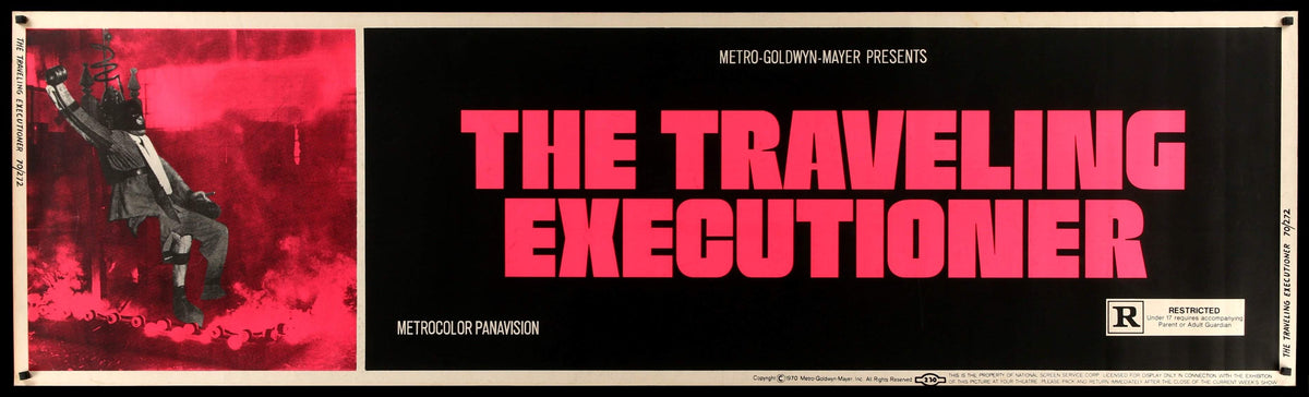 Traveling Executioner (1970) original movie poster for sale at Original Film Art