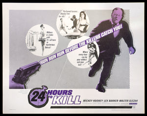 24 Hours to Kill (1965) original movie poster for sale at Original Film Art