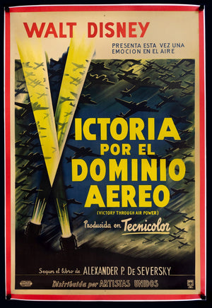 Victory Through Air Power (1943) original movie poster for sale at Original Film Art