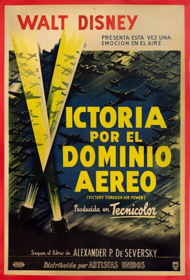 Victory Through Air Power (1943) original movie poster for sale at Original Film Art - Vintage Movie Posters