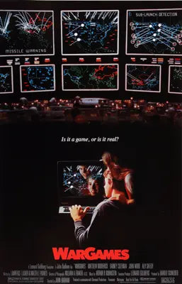 WarGames (1983) original movie poster for sale at Original Film Art