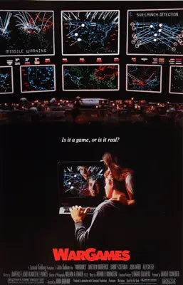 WarGames (1983) Original Forty by Sixty Movie Poster - Original