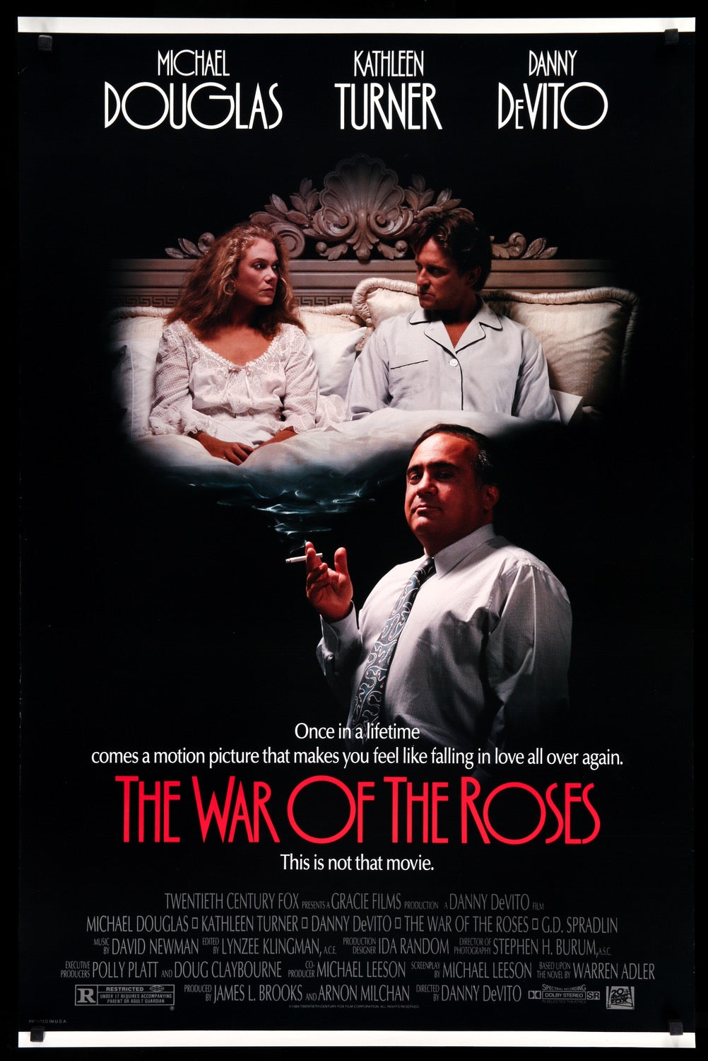 War of the Roses (1989) original movie poster for sale at Original Film Art