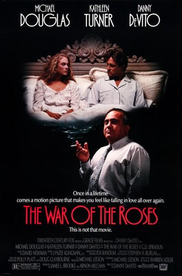 War of the Roses (1989) original movie poster for sale at Original Film Art - Vintage Movie Posters