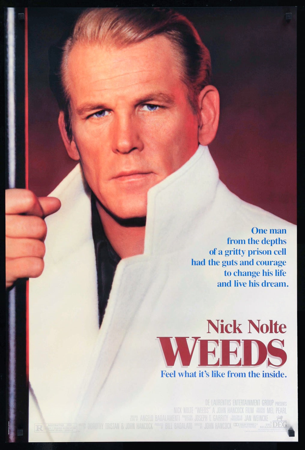 Weeds (1987) original movie poster for sale at Original Film Art - Vintage Movie Posters