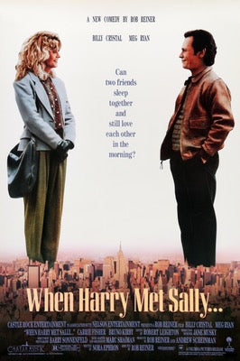 When Harry Met Sally (1989) original movie poster for sale at Original Film Art - Vintage Movie Posters
