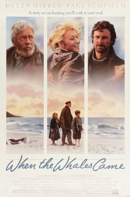 When The Whales Came (1989) original movie poster for sale at Original Film Art - Vintage Movie Posters