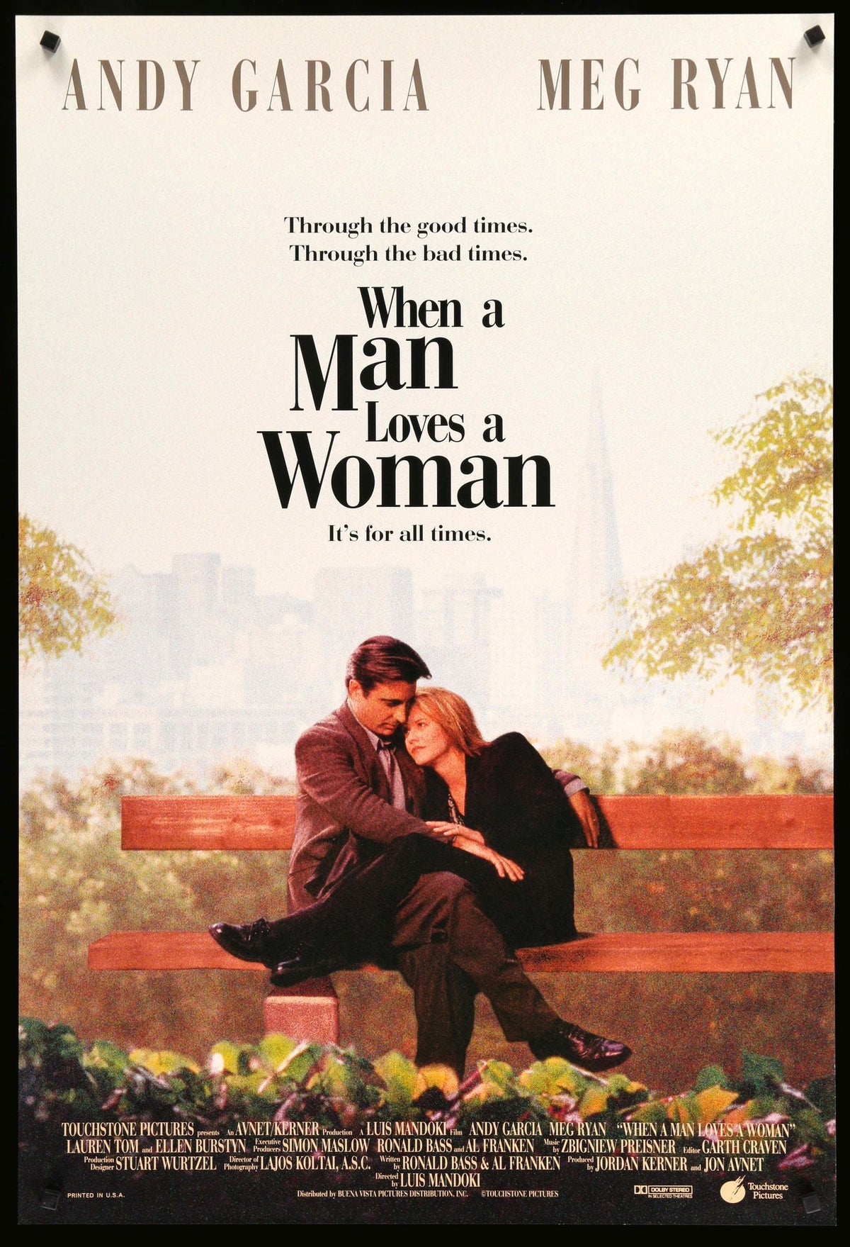 When a Man Loves a Woman (1994) original movie poster for sale at Original Film Art - Vintage Movie Posters
