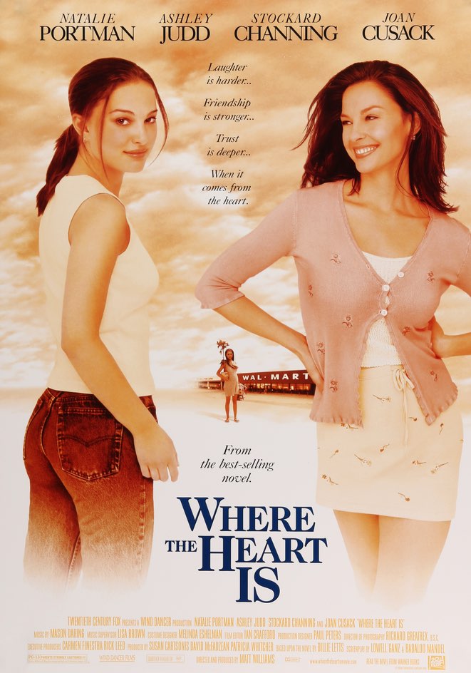 Where the Heart Is (2000) original movie poster for sale at Original Film Art - Vintage Movie Posters