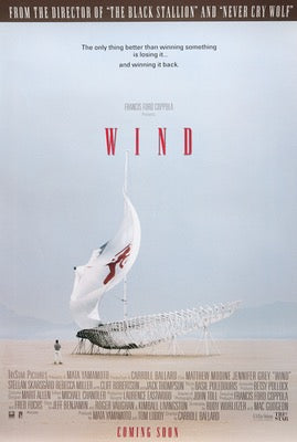 Wind (1992) original movie poster for sale at Original Film Art - Vintage Movie Posters