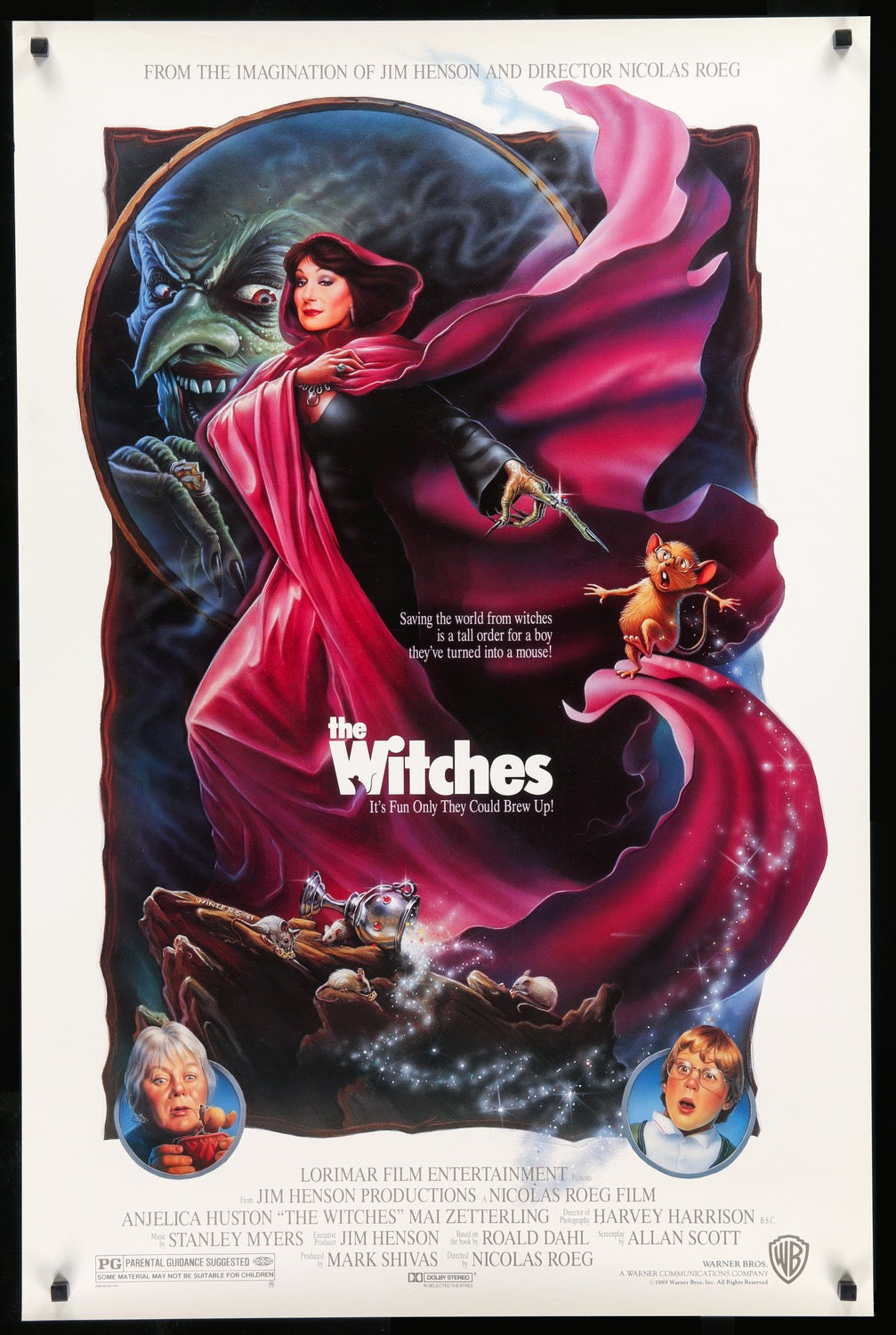 Witches (1990) original movie poster for sale at Original Film Art - Vintage Movie Posters