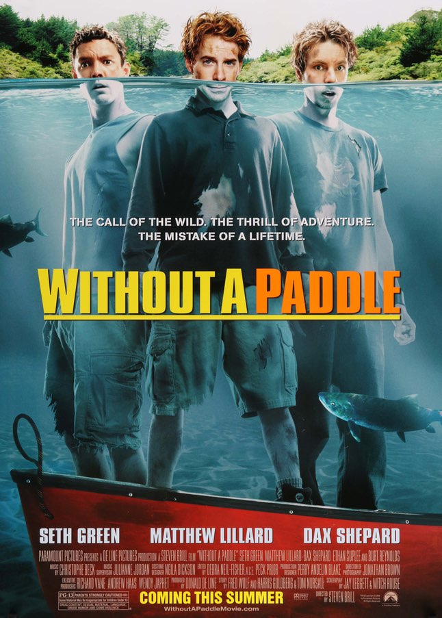 Without a Paddle (2004) original movie poster for sale at Original Film Art - Vintage Movie Posters