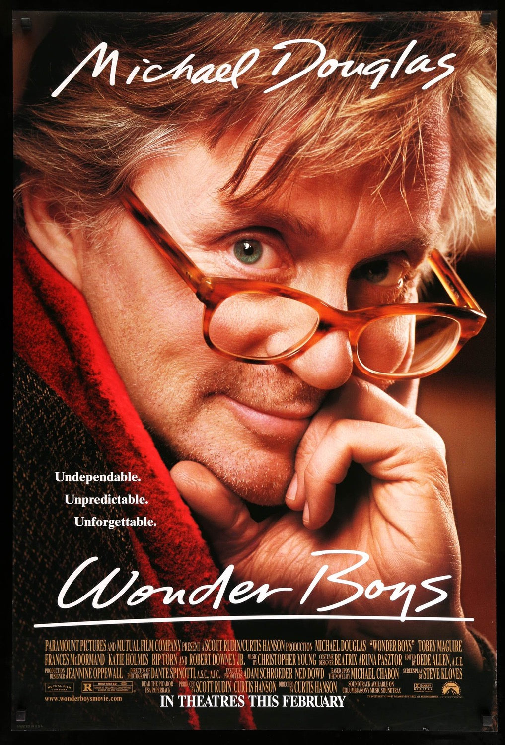Wonder Boys (2000) original movie poster for sale at Original Film Art