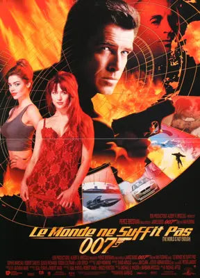 World Is Not Enough (1999) original movie poster for sale at Original Film Art - Vintage Movie Posters