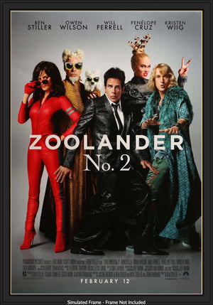 Zoolander No. 2 (2016) original movie poster for sale at Original Film Art