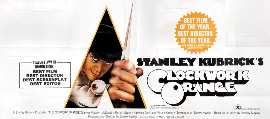 Clockwork Orange (1972) original movie poster for sale at Original Film Art - Vintage Movie Posters