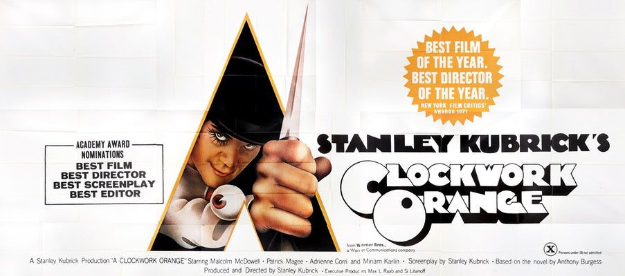 Clockwork Orange (1972) original movie poster for sale at Original Film Art