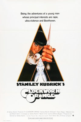 Clockwork Orange (1972) original movie poster for sale at Original Film Art - Vintage Movie Posters