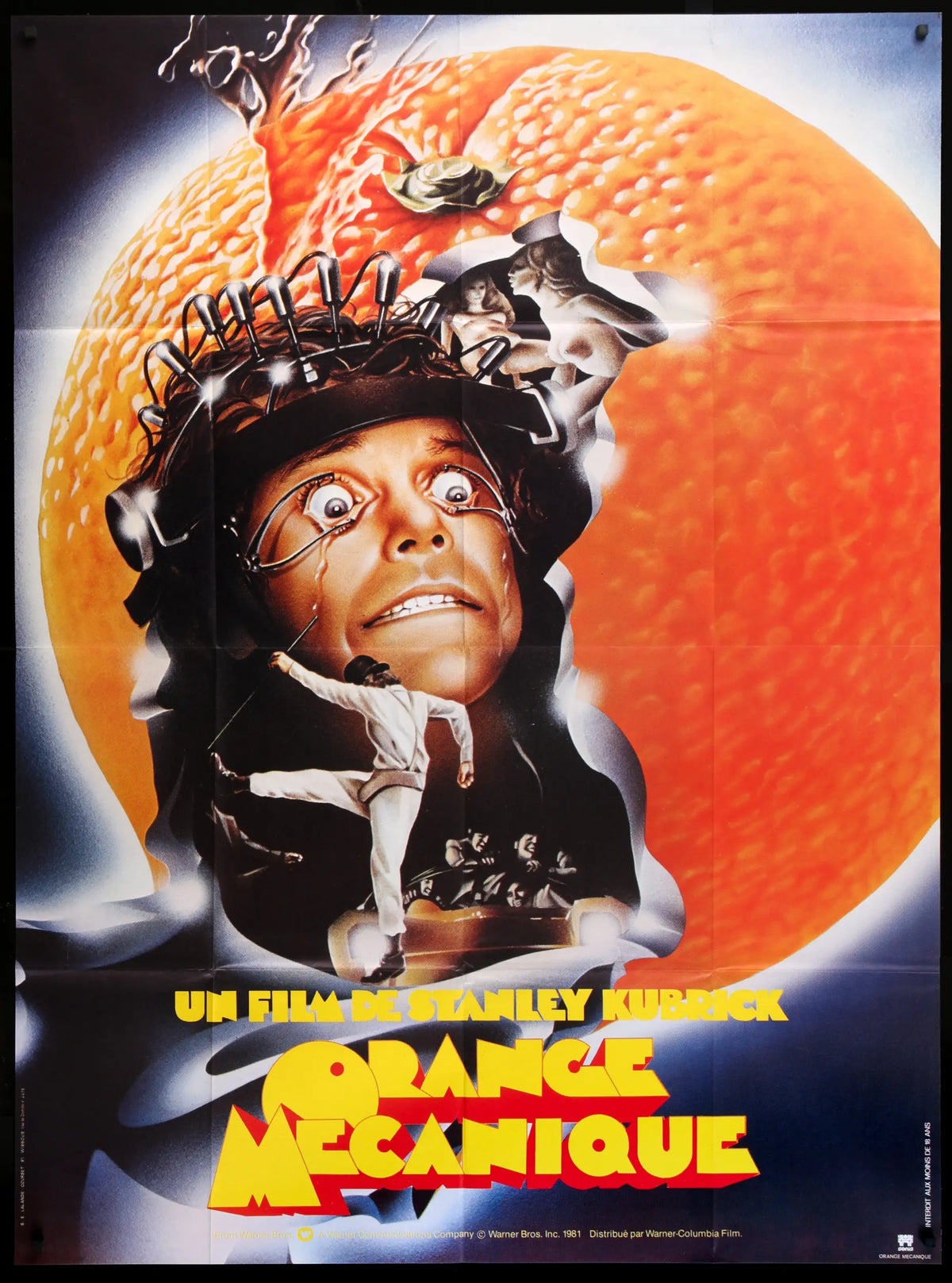 Clockwork Orange (1972) original movie poster for sale at Original Film Art