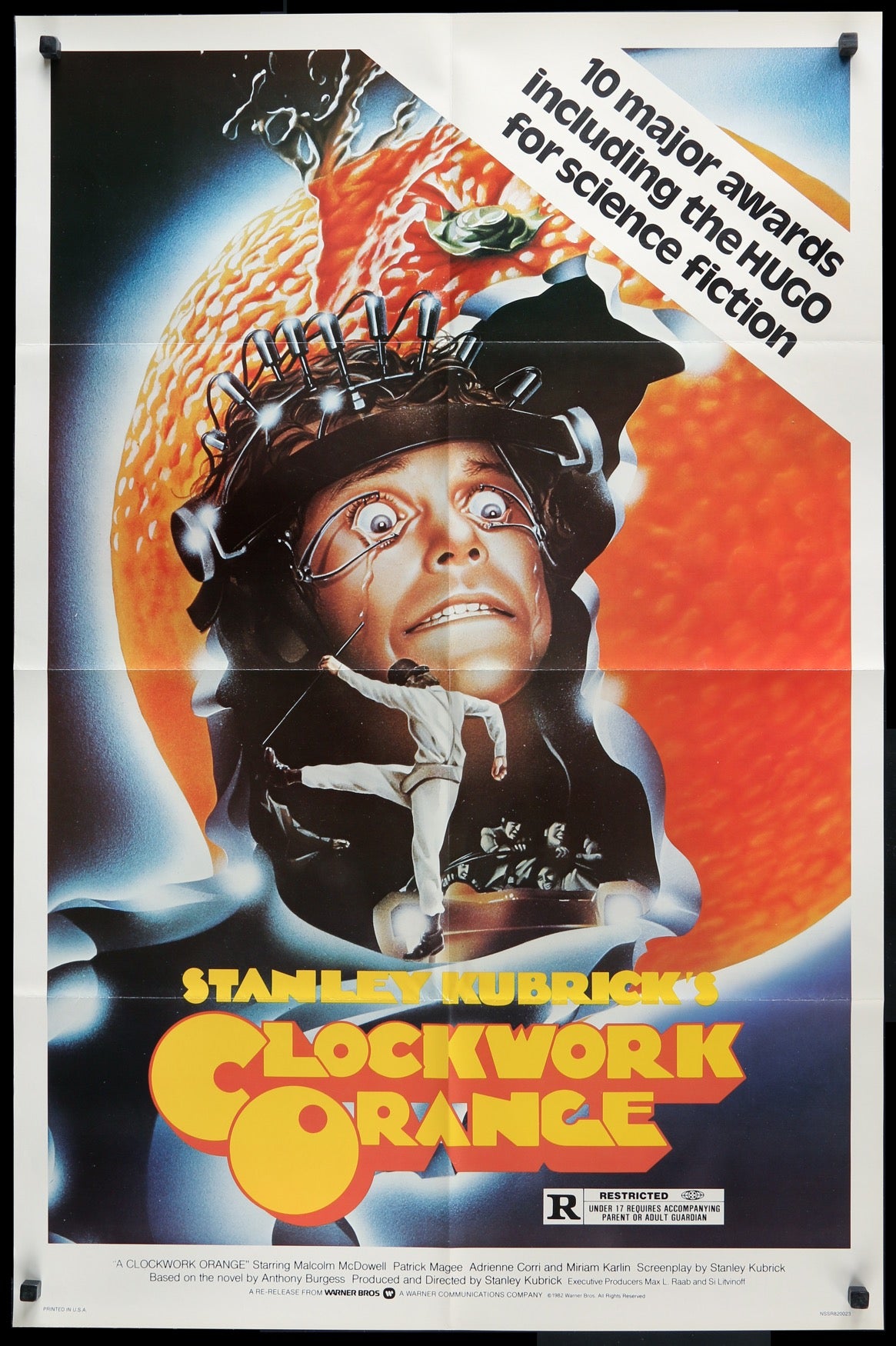 Clockwork Orange (1972) original movie poster for sale at Original Film Art