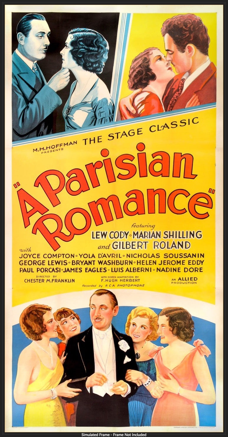 Parisian Romance (1932) original movie poster for sale at Original Film Art