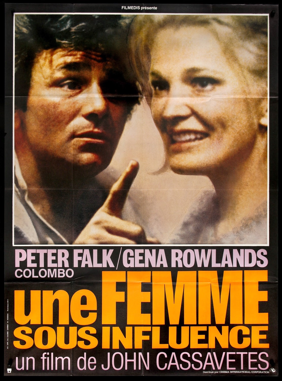 A Woman Under the Influence (1974) French Grande Movie Poster