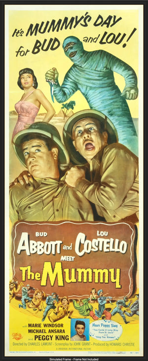 Abbott and Costello Meet the Mummy (1955) original movie poster for sale at Original Film Art