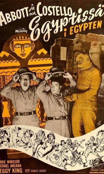 Abbott and Costello Meet the Mummy (1955) original movie poster for sale at Original Film Art