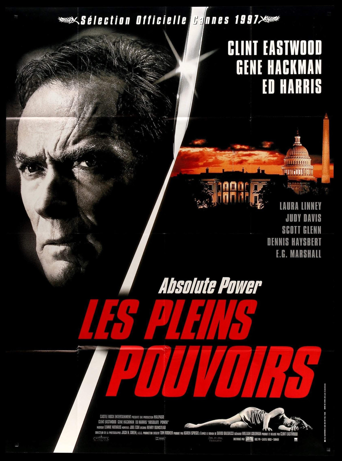 Absolute Power (1997) original movie poster for sale at Original Film Art - Vintage Movie Posters