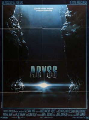 Abyss (1989) original movie poster for sale at Original Film Art