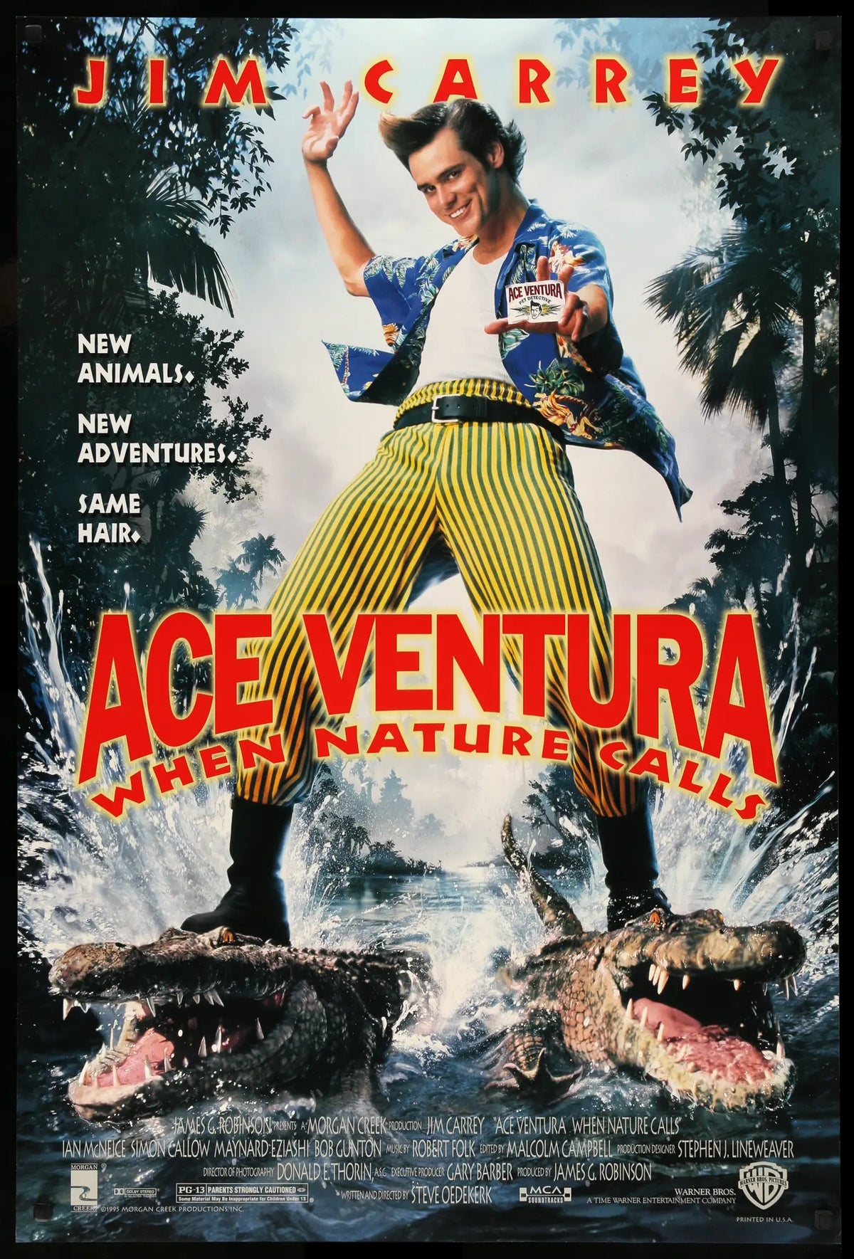 Ace Ventura - When Nature Calls (1995) original movie poster for sale at Original Film Art