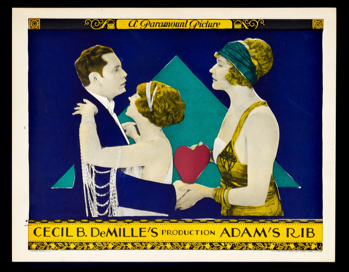 Adam&#39;s Rib (1923) original movie poster for sale at Original Film Art