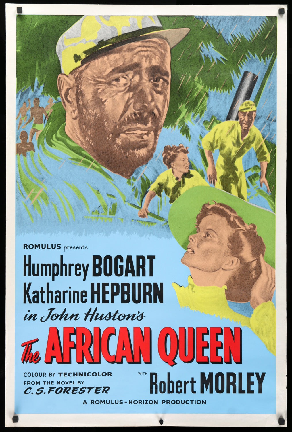 African Queen (1952) original movie poster for sale at Original Film Art