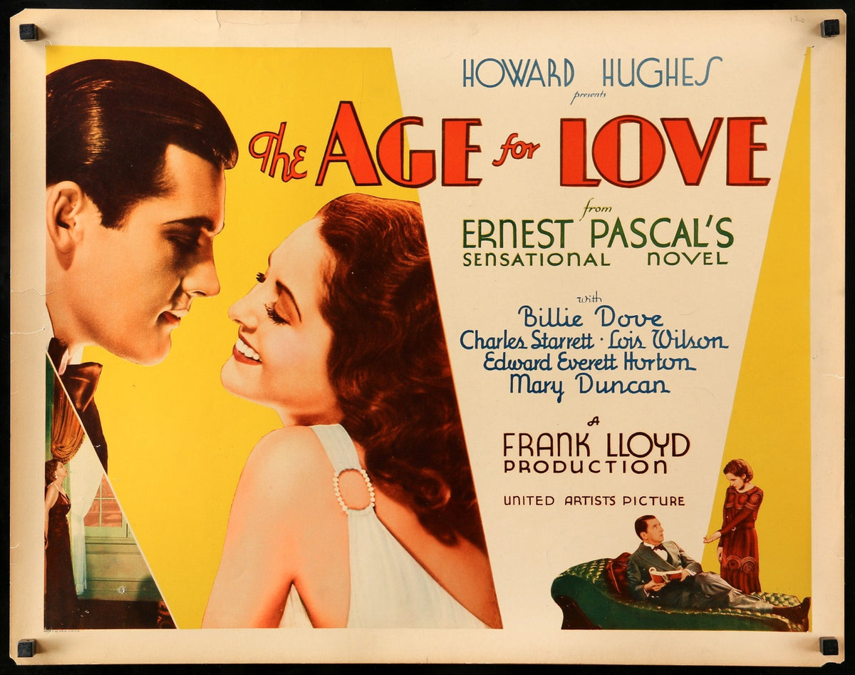 Age for Love (1931) original movie poster for sale at Original Film Art