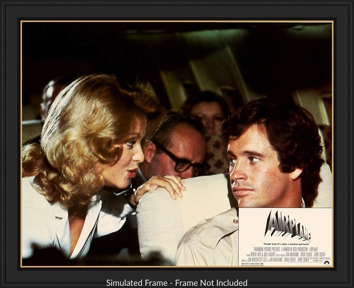 Airplane (1980) Lobby Card original movie poster for sale at Original Film Art - Vintage Movie Posters