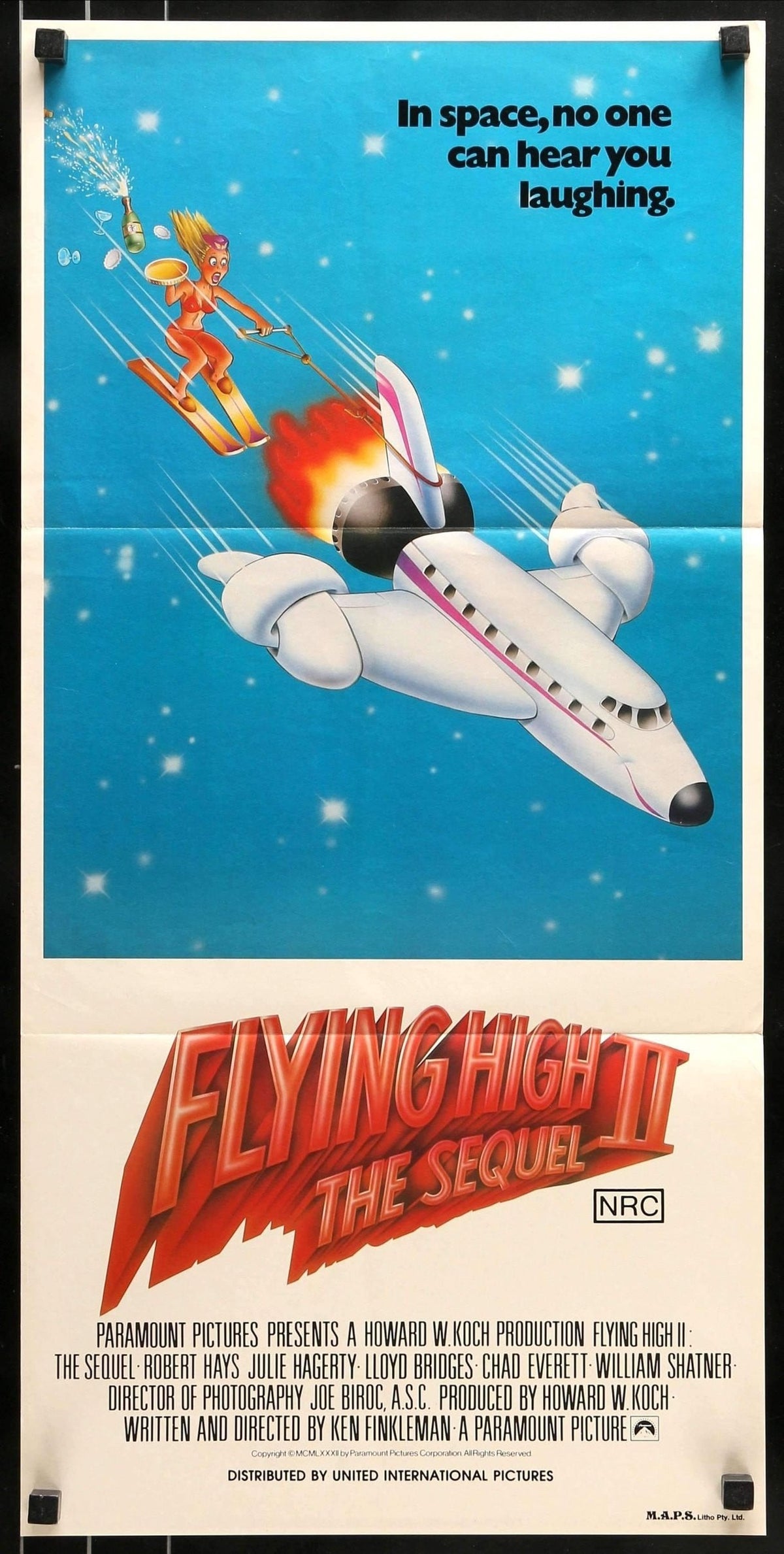 Airplane II: The Sequel (1982) original movie poster for sale at Original Film Art