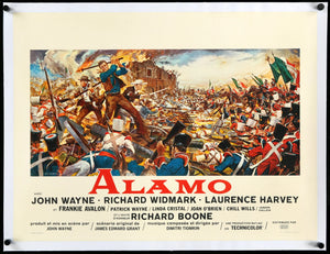 Alamo (1960) original movie poster for sale at Original Film Art