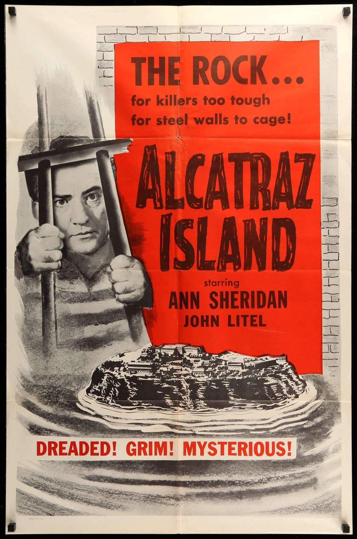 Alcatraz Island (1937) original movie poster for sale at Original Film Art - Vintage Movie Posters