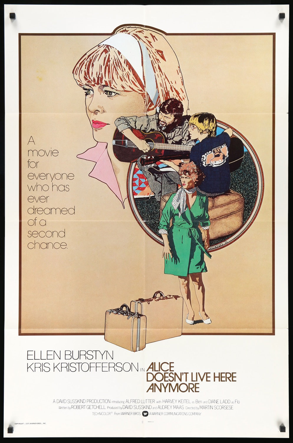 Alice Doesn&#39;t Live Here Anymore (1974) original movie poster for sale at Original Film Art - Vintage Movie Posters