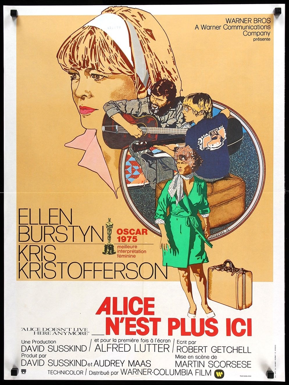 Alice Doesn&#39;t Live Here Anymore (1974) original movie poster for sale at Original Film Art - Vintage Movie Posters